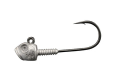 Lunker City Titan HD half-ounce jig head with 6/0 Mustad UltraPoint for strong bass hookups
