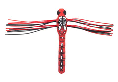 Lunkerhunt Dragonfly with double skirted wings boosts topwater visibility for bass