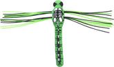 Lunkerhunt Dragonfly Lure with double skirted wings boosts topwater realism.