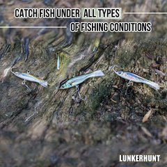 Lunkerhunt fast sinking ice jig reaches depth quickly for deep bites