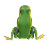 Lunkerhunt frog lure demonstrates topwater action for bass.