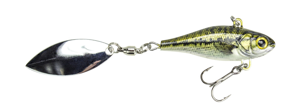 Lunkerhunt Hatch Spinner Bait tail spinner lure for deep-water casting and explosive strikes