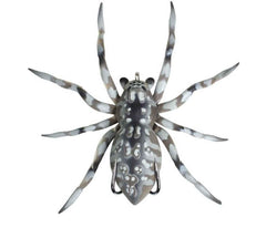 Lunkerhunt Phantom Spider lure front view with lifelike legs for bass topwater action