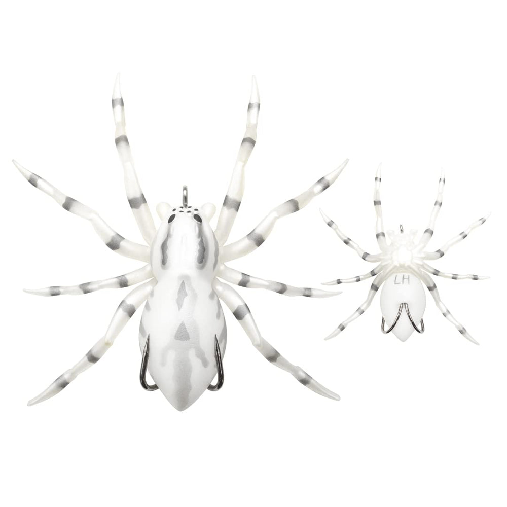 Lunkerhunt Phantom Spider lure overview showing a realistic topwater presentation for bass.
