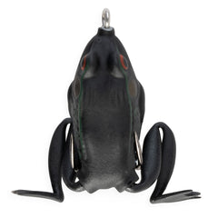 Lunkerhunt Pocket Frog side-view in water showing lifelike bass-attracting action.