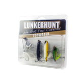 Lunkerhunt topwater turbine spinnerbait in action for bass surface strikes.