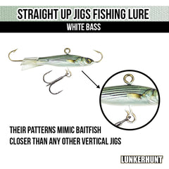 Lunkerhunt ultra realistic shad provides lifelike action for crappie and panfish