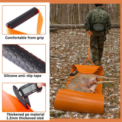 Lunmon deer drag sled towing rope – durable nylon line for reliable dragging.