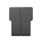 Luno Air Mattress folded in pack, showing portable camping comfort.