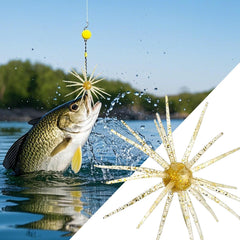 Lure Bait breathable grass skirt promotes lifelike lure movement