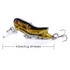 LURESMEOW durable ABS body withstands saltwater and freshwater use