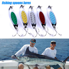 LURESMEOW rear-weighted-design-casting enables longer, accurate casts.