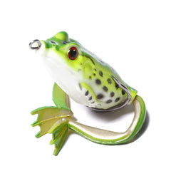 LURESMEOW soft frog swimbait with weedless design for freshwater fishing.