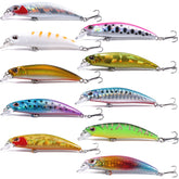 LURESMEOW Jerkbait 6 cm minnow lure for versatile casting and quick retrieves