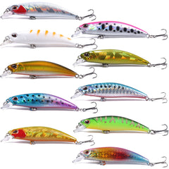 LURESMEOW Jerkbait 6 cm minnow lure for versatile casting and quick retrieves