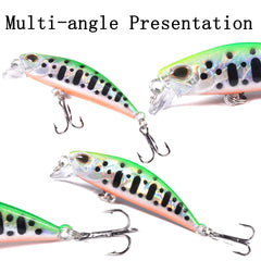 LURESMEOW jerkbait durable materials ensure long-lasting performance.
