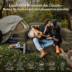 Luxchoice inflatable couch side straps keep essentials within reach.