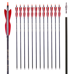 LWANO 30-inch carbon arrow shaft designed for precise target practice and consistent flight.