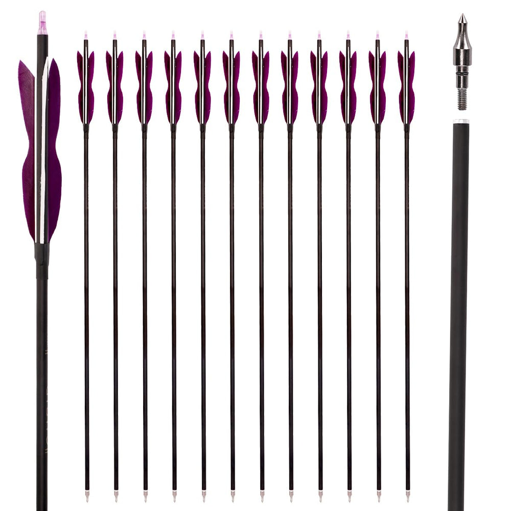 LWANO carbon arrow shaft—durable construction for consistent target practice.