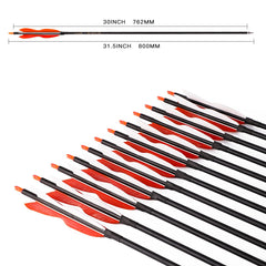 LWANO turkey-feather arrows provide smooth flight for recurve and compound bows