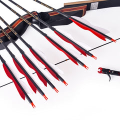 LWANO 5-inch turkey-feather fletching enhances tracking and speed.