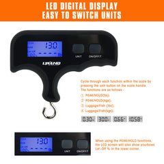 LWANO digital display shows precise draw weight for quick bow tuning.