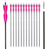 LWANO carbon arrow shaft 30 inch delivers consistent flight for practice.