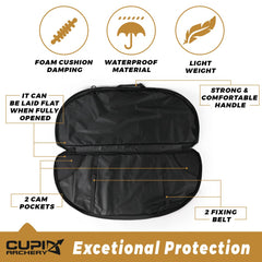 LWANO case interior pocket displaying organized storage for accessories