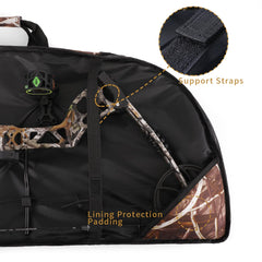 LWANO case interior padded to cushion your bow during transport