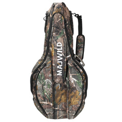 LWANO crossbow-case exterior leaf-camo protects gear on rugged hunts.