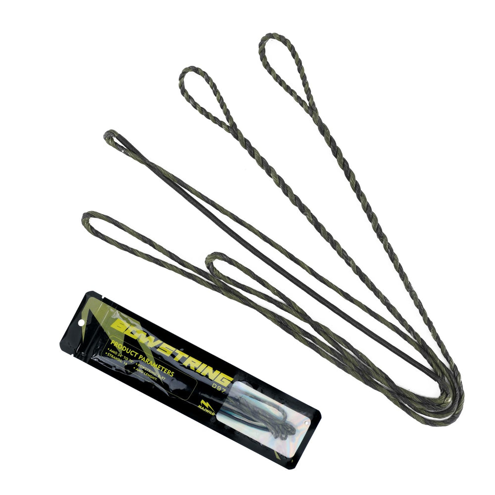 LWANO D97 bow string with Flemish twist for durable archery performance