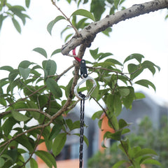 LWBXTTG camping and hiking clip attached to a backpack for versatile use.