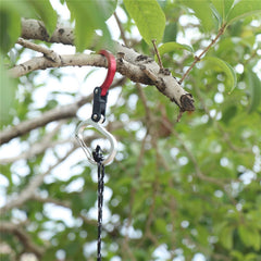 LWBXTTG rotating hook blue rotates to attach items smoothly