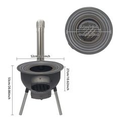 LyeXD stove door latch enhances safety and controlled fuel access.