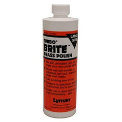 Lyman Turbo Brite brass polish bottle with label (20 oz)