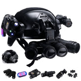 LZAQHMT Kids Tactical Helmet with 4-eye NVG mount for outdoor cosplay.