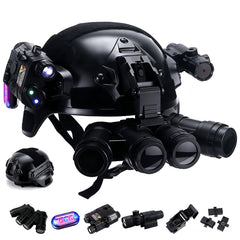 LZAQHMT Kids Tactical Helmet with 4-eye NVG mount for outdoor cosplay.