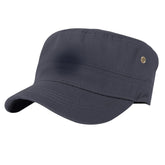 Lzihkst navy military cap outdoors for hiking and sun protection.