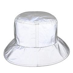 LZLRUN reflective fisherman's hat front view boosts nighttime visibility and style.