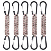 M METERXITY paracord keychain in desert camouflage for quick access to keys