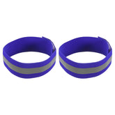 M METERXITY reflective band worn on the wrist for night visibility during runs.