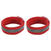 M METERXITY reflective band on wrist for high visibility during night runs.