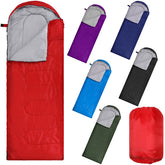 Macarrie 6-pack sleeping bags colorful pack ideal for camping warmth.