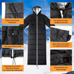 Macarrie winter sleeping bag with water resistant outer keeps you dry