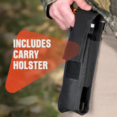 20% OC wildlife safe formula delivers potent heat for deterrence.
