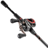 Lew's MACH Jacked 7'0 Med Hvy Fast Right-Hand Baitcast Combo - front view