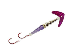 Mack's Lure Kokanee Pro contrasting beads boost visibility.