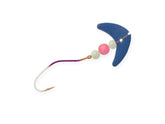 Mack's Lure Smile Blade Slow Death Pro assembly shows a compact micro presentation designed to entice walleyes.