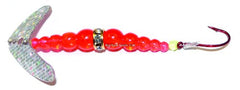Mack's Lure Wedding Ring Spinner Pro Series front view highlighting premium components and enhanced water action.