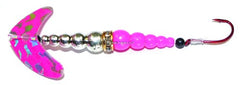 Mack's Lure Wedding Ring Spinner Pro Series with sparkling stones for high visibility and action